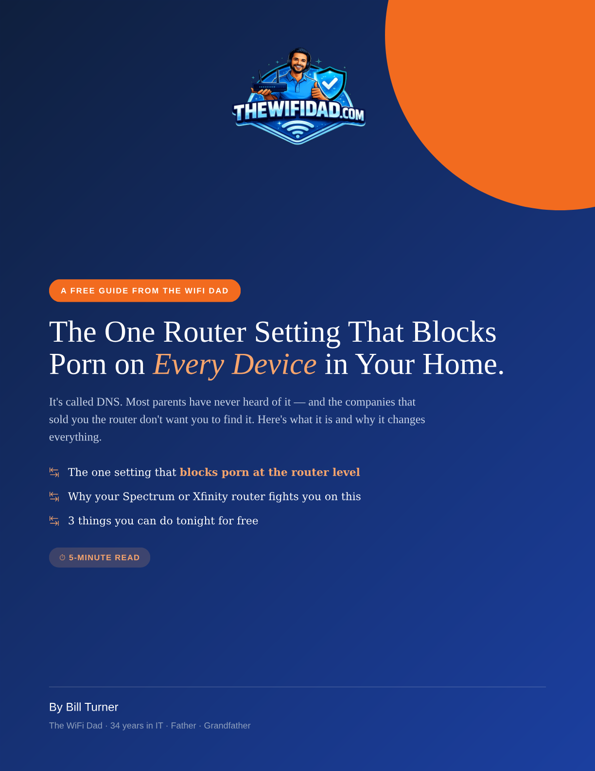 Cover of the free WiFi Dad parents guide